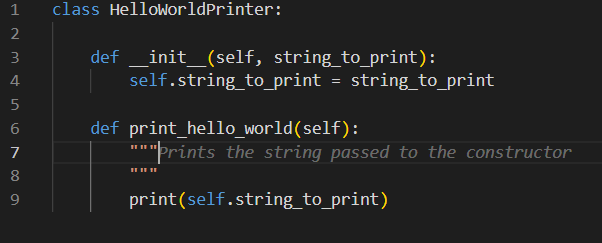 Copilot Used To Create Docstrings